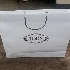 Tod's Classic White Tote Bag